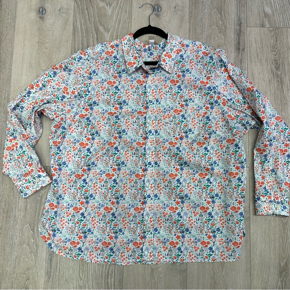 Duluth Trading Co garden button down shirt - Picture 1 of 8